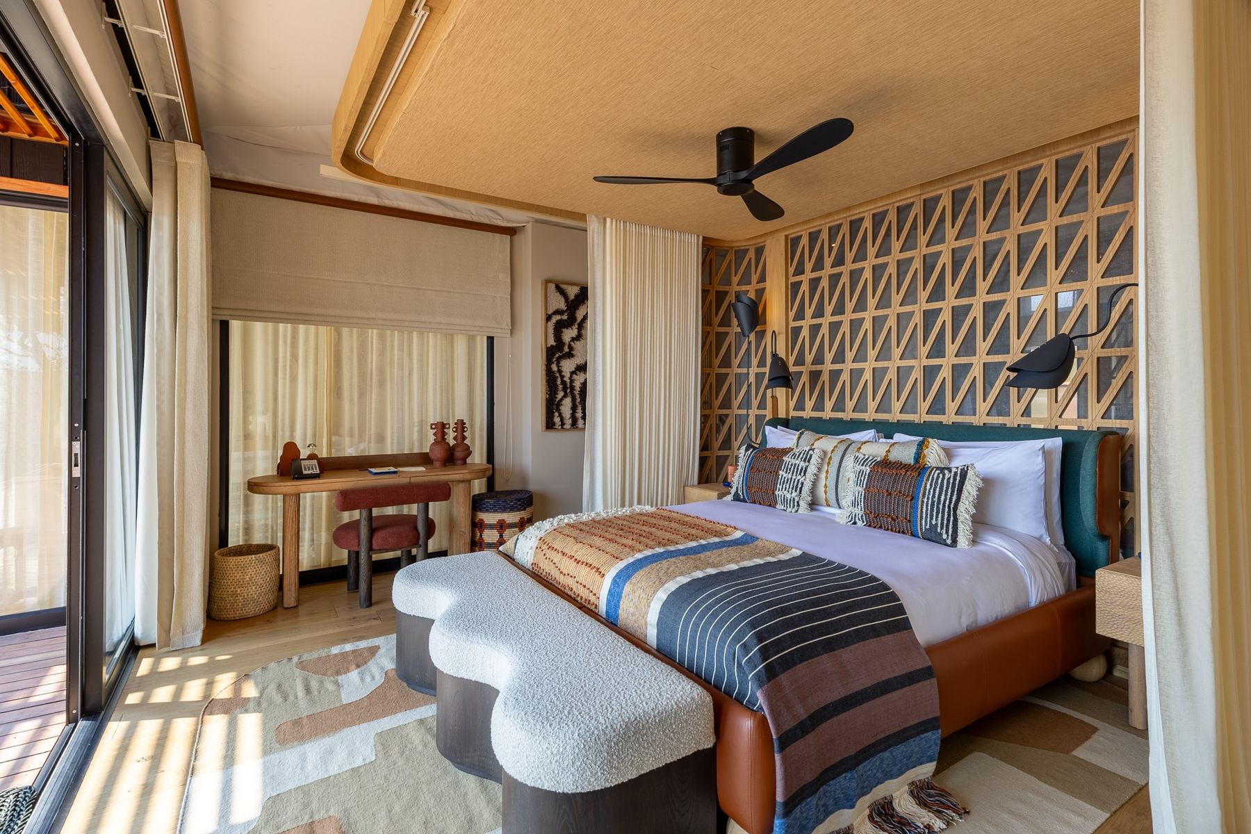 Guest suite in daylight
